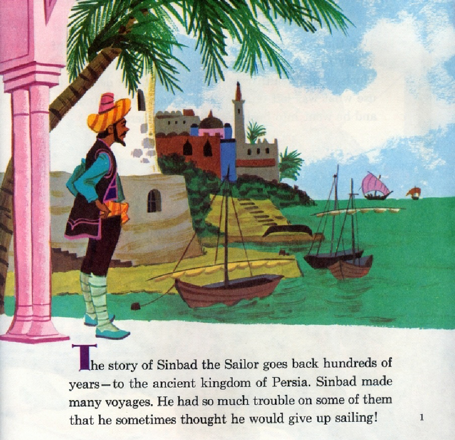 Sinbad the Sailor (03),绘本,绘本故事,绘本阅读,故事书,童书,图画书,课外阅读